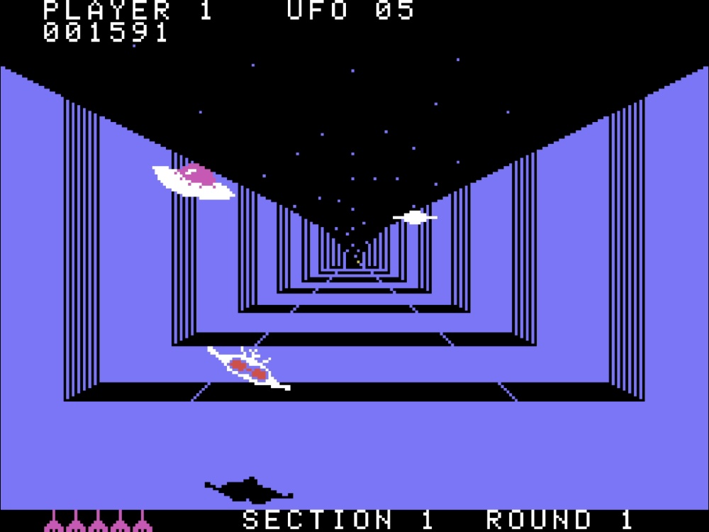 Gameplay of Buck Rogers: Planet of Zoom for Colecovision